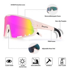 Running Sunglasses for Men – UV400 Protection Sports Sunglasses for Running C…