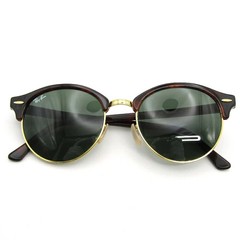 Ray-Ban Sunglasses RB4246 CLUBROUND Made in China Club Round Brow Combi DDU