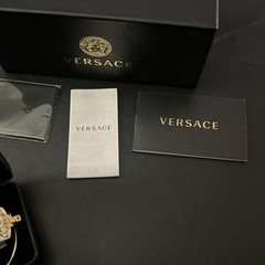 VERSACE Aviator MOD.2150-Q 1341/87 Sunglasses NEW OTHER READ DISCR
