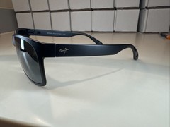 Maui Jim Red Sands MJ432-2M Sunglasses Matte Black Neutral Grey 59 17 140 #885