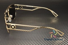 VERSACE VE2225 100287 Gold Grey 60 mm Men’s Sunglasses