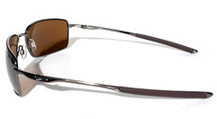 NEW Oakley SQUARE WIRE Tungsten POLARIZED Tungsten Lens Sunglasses 4075-06