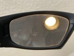 Smith Optics Hudson Sunglasses Black Wrap Made In Italy 63-18-135mm