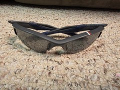 Used Oakley Team USA HALF JACKET 2.0 XL – Dark Grey / Grey Polarized, OO9154-14