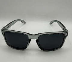 Oakley Holbrook Sunglasses Gray Frame Black Lens With Box, Case, & Accessories