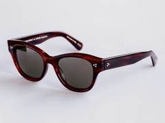Oliver Peoples OV5490SU Eadie Red Tortoise Rectangle Polarized Green Lens 51mm