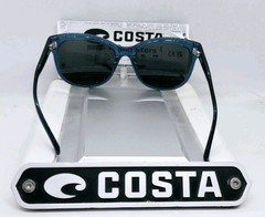 COSTA DEL MAR teal/silver mirror BIMINI polarized 580G sunglasses NEW IN BOX!