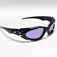 Oakley Plate Sunglasses Vintage Black Purple Lens 90s Y2K Gorpcore OutdoorIN BOX