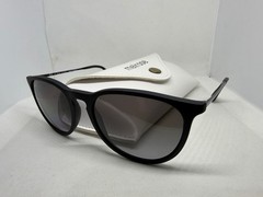Ray.Ban Sunglasses RB4171 ERIKA 622/T3 54-18 145 3PGray Lenses Matte Black Frame