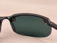 Maui Jim Sunglasses Frame Banyans MJ 412 02 Black Wrap Polarized 70-17-130mm