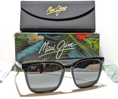 NEW Maui Jim Wild Coast Black w/Red Polarized Maui Rose Sunglasses R756-02R