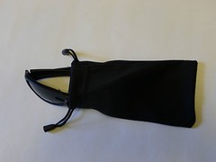 Khan Mens Sport Rectangular Wrap Around Designer Sunglasses +Microfiber Bag 5108