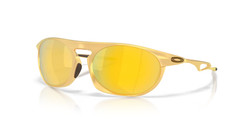Oakley Sunglasses Neo Jacket OO4065-0658 Satin Gold / PRIZM 24K POLARIZED Lens