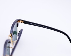 Ray-Ban Sunglasses RB3016 Clubmaster Classic Black Frame Green Lens 49mm Unisex