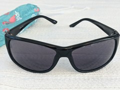 Timberland Men’s TB7104 01A Sport Sunglasses Shiny Black/Smoke Grey 67mm,Great!