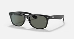 Ray-Ban Wayfarer Classic Polarized Sunglasses – Black/Green