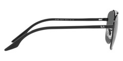 Ray-Ban Unisex Sunglasses RB3688 002/B1 Black Square Gray Non-Polarized 58mm