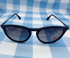 2026 Ray-Ban RB4171 54-18 Erika Matte Black Frame Grey Gradient Polarized Lens