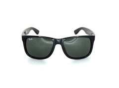 NEW RAY-BAN RB 4165F 622/T3 JUSTIN BLACK GRADIENT AUTHENTIC SUNGLASSES 55-17