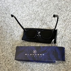 Blenders Sydney Soul Singer Men’s Square Sunglasses Black Frame Gray Tinted