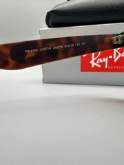 Ray-Ban RB4165 Justin Classic Men’s Brown Polarized Sunglasses Matte Havana 54mm