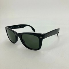 Used RAY BAN Ray Ban WAYFARER FOLDING Sunglasses RB4105 Black Aeon Hiro