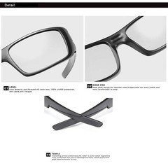 Photochromic Polarized Sunglasses for Men Women UV Protection Medium, Black
