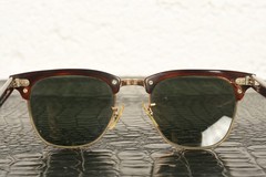 Ray Ban Bausch & Lomb B&L W0366 Round Sunglasses Clubmaster USA 48mm 135mm