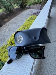 Ray-Ban Original Wayfarer RB2140 901/58 Polarized Sunglasses 50mm