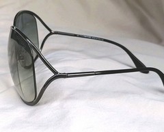 Tom Ford TF130 Miranda Womens Metal Sunglass 08B Shiny Gunmetal 68-10 Italy