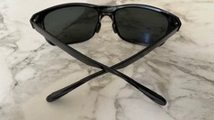 Maui Jim Sunglasses MJ432-2M RED SANDS 59-17-140 Green Lenses Black Frame- FR SH