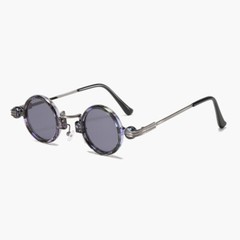 Men Women Metal Round Sunglasses Retro Outdoor Driving Shade Glasses UV400 Hot