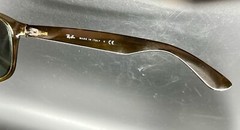 RayBan RB2132 New Wayfarer Sunglasses Tortoise Frame 902L 55/18 145 w/ Case
