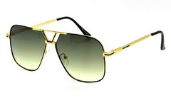 Men Sunglasses Retro Olive Green Lens Classic Designer Eye Glasses