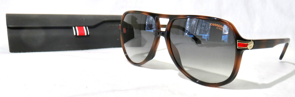 Carrera Mens Sunglasses Model 1045 Tortoise plastic frame 61-13-140, Good cond