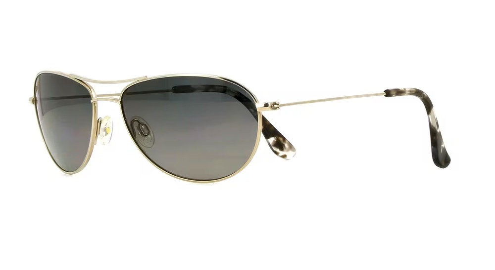 Maui Jim Baby Beach Silver Frame / Neutral Grey Polarized Lenses GS245-17 NEW