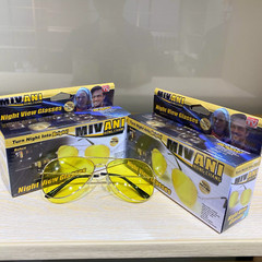 New As Seen On Tv Tac Night Vision Driving Glasses for Men Women HD Sunglasses