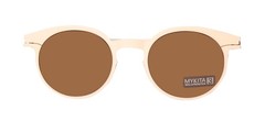 NEW MYKITA MARLENE SUNGLASSES 51-23-140 METAL & PLASTIC ROUND UNISEX ORANGE