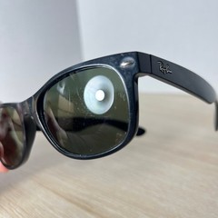 Ray-Ban RB2132 New Wayfarer Sunglasses Polarized Lenses 901/58 55-18 Black READ