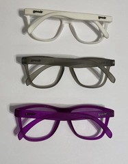 Lot of 3 Goodr Sunglasses Full Rim Plastic Lightweight Classic “ FRAMES ONLY”