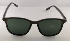 Montblanc Full Rim Sunglasses | Black Frame | 100% UV Protected Green Lenses