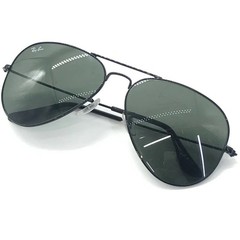 Used RAY BAN Ray Ban AVIATOR CLASSIC Aviator Sunglasses RB3025 Black Kurayoshi