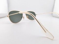Ray-Ban Sunglasses, Cockpit RB 3362 001 3N Arista Gold, 58-14-…, Metal