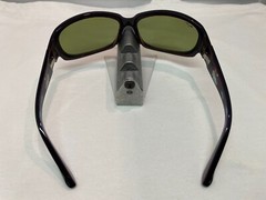 MAUI JIM YELLOW FIN GUY HARVEY MJ 234-11 SMOKE GREY HT POLARIZED SUNGLASSES 9.9