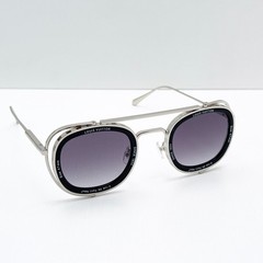 Louis Vuitton Z2213U Pilot Sunglasses Silver Frame Gray Lens Titanium