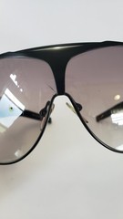 Rare Rock & Republic Apache Shield Sunglasses Black Frame Gradient Lens 135mm