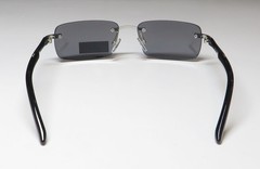 NEW SEAN JOHN SJS3019 SUNGLASSES 0-0-0 MENS RIMLESS 081 RECTANGULAR METAL &