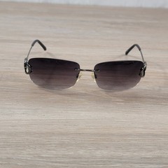 Dockers Mens Rimless Sunglasses Gunmetal Smoke Gradient Lens S03324LDL030 25976