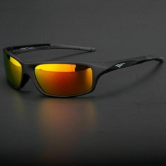 NEW Polarized Sport Mens Wrap Around Fashion Sunglasses Fishing Golf Glasses US