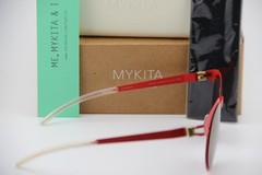 NEW MYKITA 3 DECADES SUN MARLENE COL 153 RED CLEAR AUTHENTIC SUNGLASSES 51-23 K1